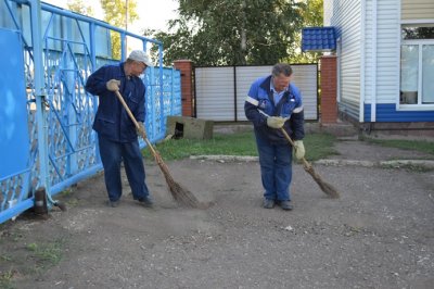 Провели санитарную очистку