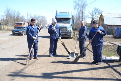 Наступает время субботников!